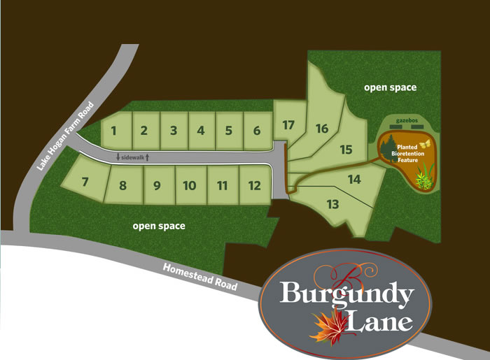 The Hamptons at Umstead Site Plan