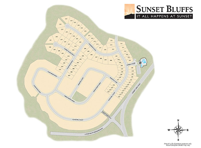 The Hamptons at Umstead Site Plan